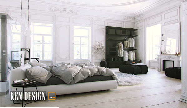 thiết kế nội thất phong cách Bắc âu